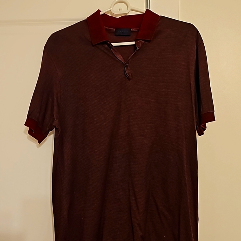 Lanvin men's polo size S